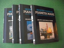 PIANETA MARE JACQUES COUSTEAU ENCICLOPEDIA DI SCIENZA EAVVENTURA VOL 9-10-11-12 
