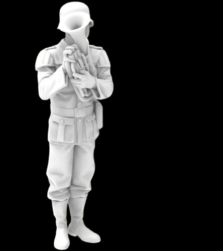 Wwii banda tedesca corno - 1/35,