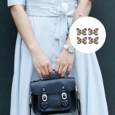  4 pezzi Accessori per lucchetto per borsa Chiusura a scatto Lucchetto in