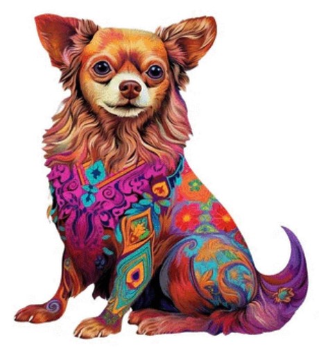 Chihuahua tabella punto croce - punto,