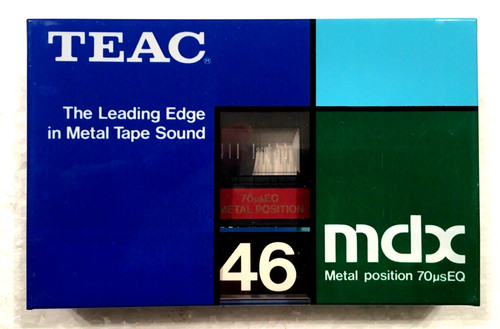 Teac mdx audiocassetta - 46,