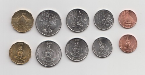 Vanuatu set completo 5 - completo, di