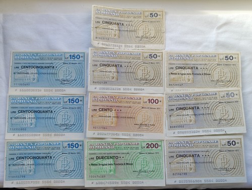 Miniassegni anni collezione - anni,
