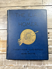 1887 Antique Classic Epic Poem “The Iliad of Homer” Limited 63/500