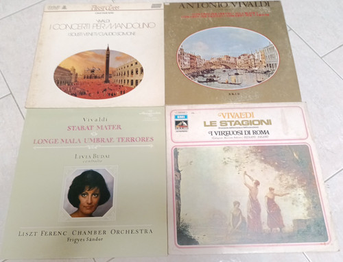 Lotto vivaldi 33 giri - lp,