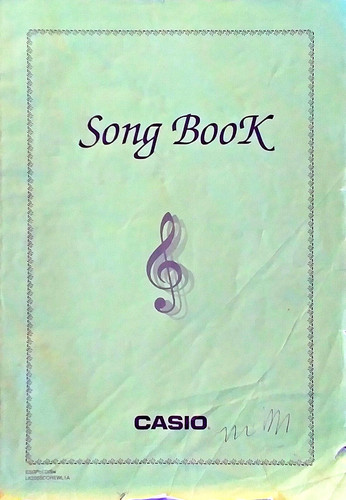 Libro musicale originale casio - libro,