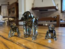 Swarovski SCS Endanger Wildlife Gorilla e cuccioli