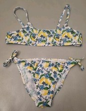 costume bambina due pezzi 8-9 anni