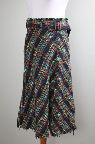 Gonna midi zara donna - donna, tweed