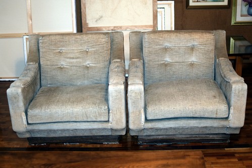Coppia poltrone vintage - di,