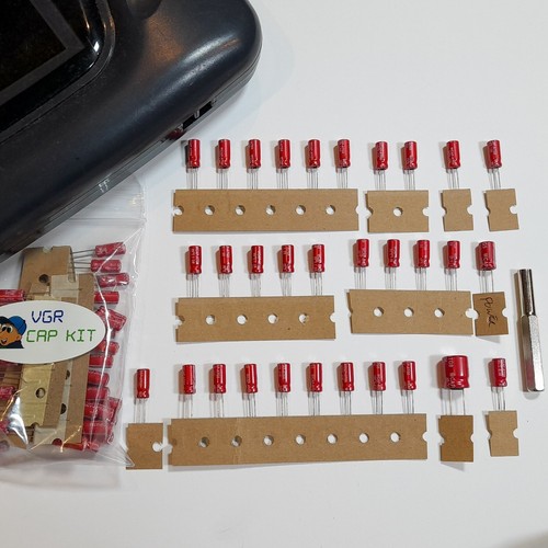 Game gear capacitor kit - gear,