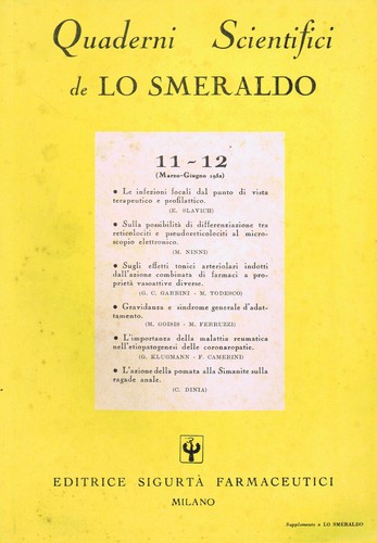 Quaderni scientifici lo - scientifici, de