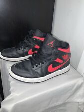 Nike Air Jordan 1 Mid nere sirena rosse bianche BQ6472-004 taglia 7