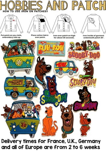 Patch mystery machine scooby - patch,