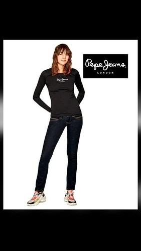 Jeans donna pepe nero - donna,