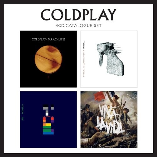 Coldplay 4cd catalogue set - 4cd,