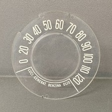 FIAT 500 F R QUADRANTE VETRINO CONTACHILOMETRI KM/H 120 DIAL ODOMETER