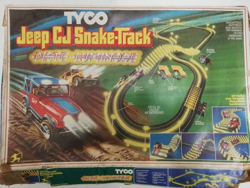 Pista luminosa tyco jeep - luminosa,