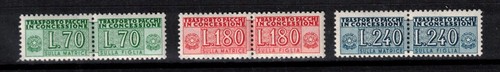 S51976 italia mnh - tr., pacchi