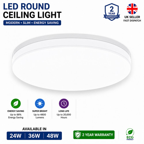 Plafoniera led bagno cucina - bagno,