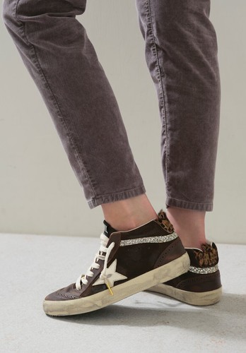 Golden goose mid star sneaker - goose,