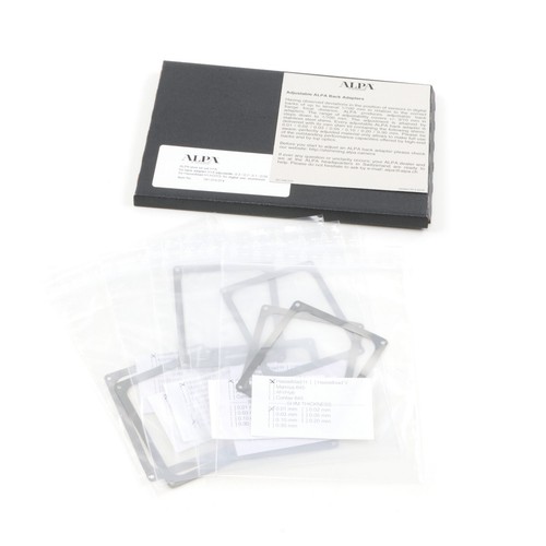 Alpa shim kit - set, per