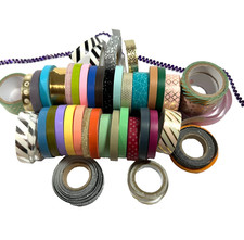 Washi Tape lotto di 25 rotoli