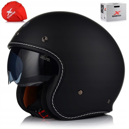 Casco jet moto - jet, shiro