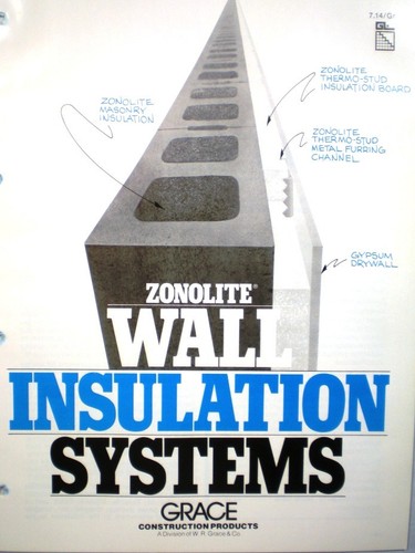 Grace zonolite masonry - zonolite,