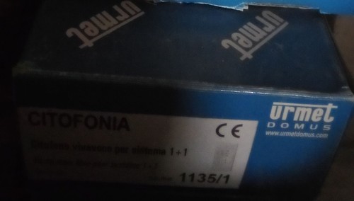 Urmet citofono cornetta - urmet,