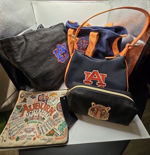 Lotto borse auburn - di, 5