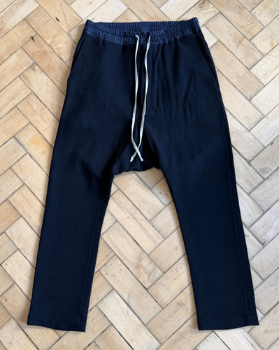 Pantalone uomo rick owens - uomo, nero