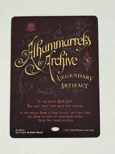 Foil archivio alhammarret slc - alhammarret,