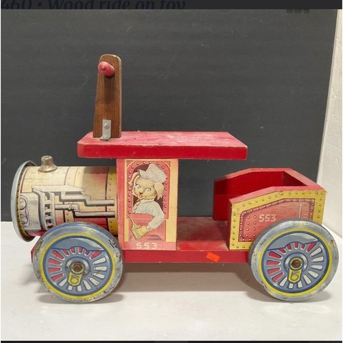 Giocattolo vintage legno