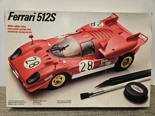 Testors ferrari 512s - 512s, kit