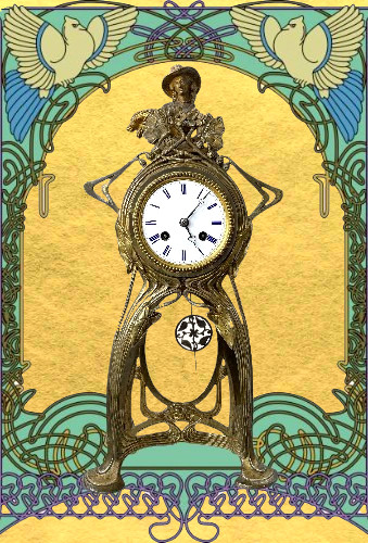 Art nouveau parigi - art, a