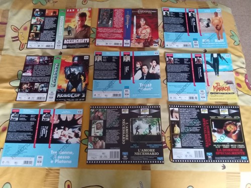 Lotto copertine film vhs - lotto, in
