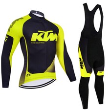 Completo ciclismo Invernale KTM new MTB Felpato Termico Alta Qualita'