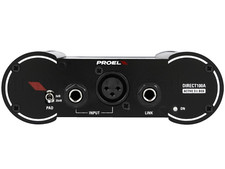 DIRECT100A "Direct Injection Box Attiva " (bilanciatore audio ) "1Pcs "Proel"
