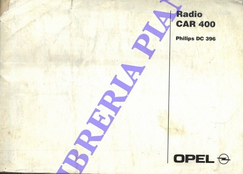 Opel radio car 400 - car,