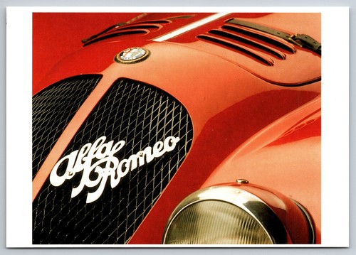 Cartolina alfa romeo 2900 - romeo, 8c
