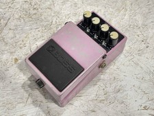 BOSS HF-2 Hi Band Flanger Pedale per chitarra effetto rosa Giappone vintage usato