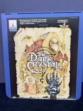 THE DARK CRYSTAL RCA CED VideoDiscs Jim Henson Thorn EMI Vintage VTG Video Disc