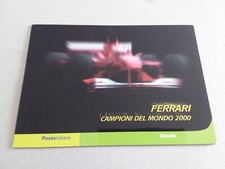FERRARI CAMPIONE DEL MONDO 2000 FOLDER POSTE ITALIANE  SCHUMACHER