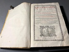 VILLEGAS (DE) ALFONSO  NUOVO LEGGENDARIO DELLA VITA DI MARIA VERGINE IMMACOLATA