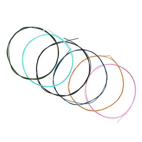 6pz set corda nylon colorata - corda,