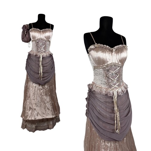 Abito vintage corsetto pizzo