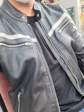 Halvarssons 'The 310", giacca da moto in pelle, 40, caffè, prezzo consigliato £ 319!!