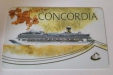 Costa Concordia , Card Camera Crociera Inaugurale  dal 9/7 al 15 /7 2006