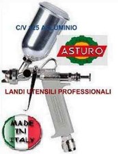 AEROGRAFO  PER VERNICIATURA  ASTURO C/V 125cc  SERBATOIO ALLUMINIO ugello 0.5mm